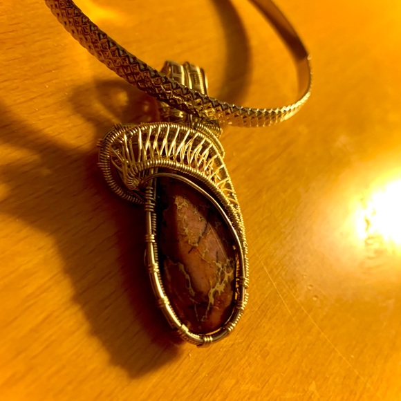 Custom order wire wrap designs necklaces, ankle leg wraps, upper/lower arm - Picture 6 of 16